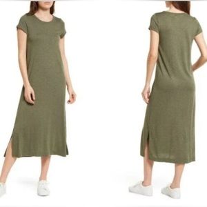 Madewell size M t shirt dress with side slits